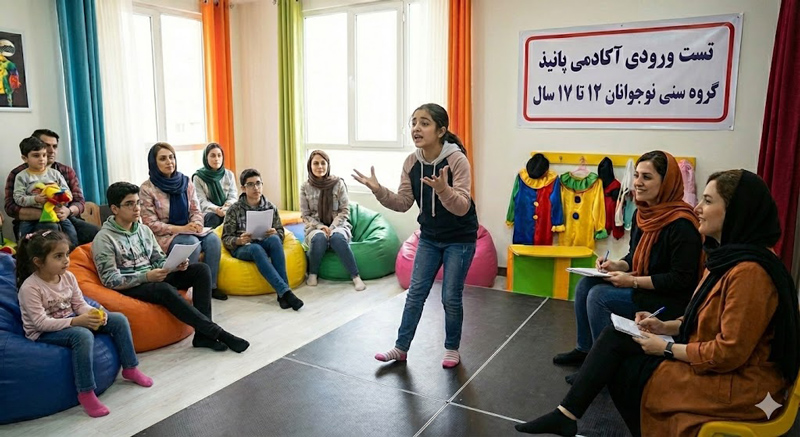 متن تست ورودی گروه نوجوانان آکادمی پانیذ (سن 12 تا 17 سال)