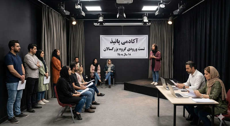 متن تست ورودی گروه بزرگسالان آکادمی پانیذ (سن 18 سال به بالا)